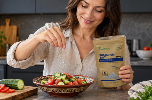 Potassium Salt Instead of Regular Salt: What Changes for Blood Pressure, Heart Health and Muscles?