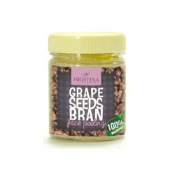 Grape Seeds Bran, Face Peeling, Hristina, 200 ml