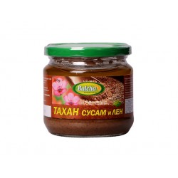 Sesame tahini with flaxseed, Balcho, 340 g