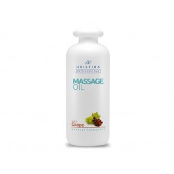 Professional Massage Oil with Grape, Hristina, 500 ml