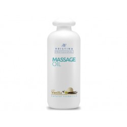 Professional Massage Oil with Vanilla, Hristina, 500 ml