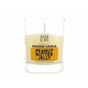 Massage candle - peanut butter, for erotic massage, Sezmar, 100 ml