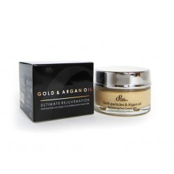 Gold particles and Argan oil revitalizing Face Cream, Sayaz, 50 ml