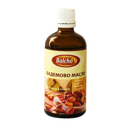 Almond oil, cold pressed, 100 ml