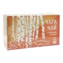 Chaga Tea with orange and cinnamon, 24 filter bags