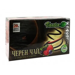 Black Tea with forest fruits, Vantea, 20 filter bags