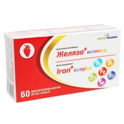 Желязо - комплекс, ФитоФарма, 60 капсули