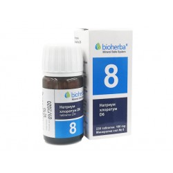 Mineral salt №8, Natrium Chloratum D6, Bioherba, 230 tablets