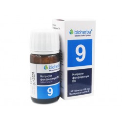 Mineral salt №9, Natrium Phosphoricum D6, Bioherba, 230 tablets