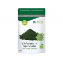 Organic Chlorella and Spirulina, raw powder, Biotona, 200 g
