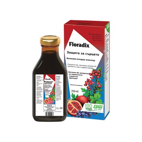 Heart Protection, herbal-fruit elixir, Floradix, 250 ml