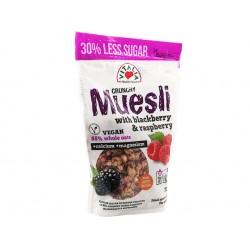 Crunchy Muesli with blackberry, raspberry and brown sugar, 375 g