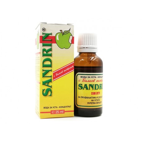 Sandrin, herbal mouthwash, concentrate, 25 ml