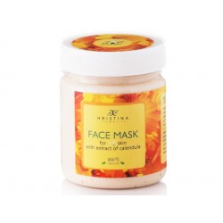 Face Mask for dry skin with Calendula extract, Hristina, 200 ml