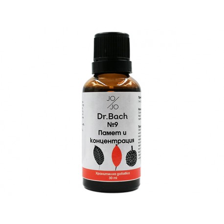 Memory and Concentration, Dr. Bach flower elixir №9, Jo&Jo, 30ml