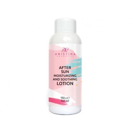 After sun moisturizing and soothing lotion, Hristina, 150 ml