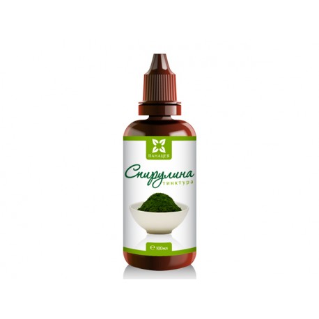 Spirulina, herbal tincture, Panacea, 100 ml