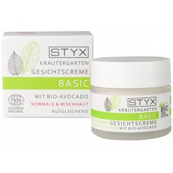 Face cream with Organic Avocado, Styx, 50 ml