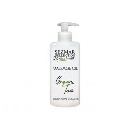 Green Tea Massage Oil, professional, Sezmar, 500 ml