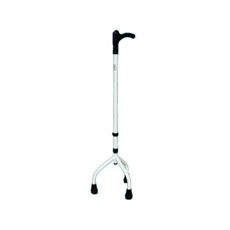 Aluminum, adjustable walking stick, triple legs