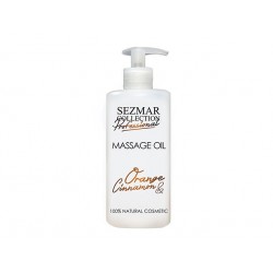 Orange anc Cinnamon Massage Oil, professional, Sezmar, 500 ml