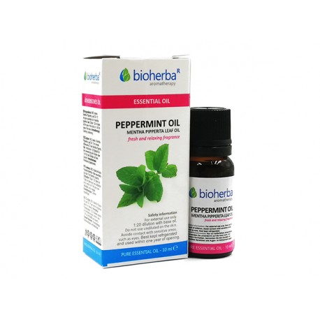 Peppermint, essential oil, Bioherba, 10 ml