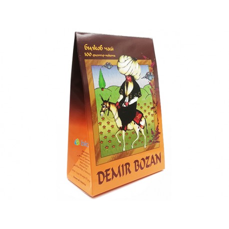 Demir Bozan, herbal tea, Bioherba, 100 filter bags
