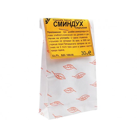 Сминдух, изсушен стрък на прах, Билкария, 30 гр.