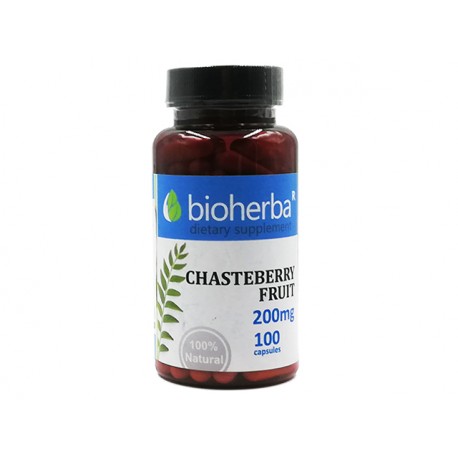 Chasteberry fruit, Bioherba, 100 capsules