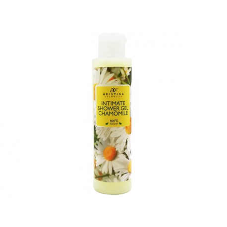 Intimate shower gel with chamomile, Hristina, 125 ml