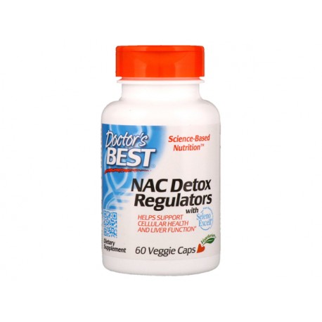 Nac Detox Regulators, Doctor's Best, 60 veggie caps