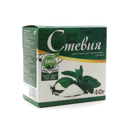 Sweet tea - stevia leaves, plant sugar substitute, 40 g
