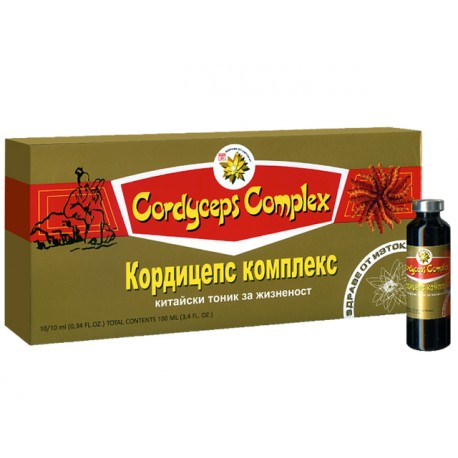 Cordyceps Complex, Chinese tonic for vitality, TNT21, 10 vials