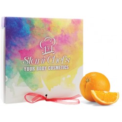 Cosmetic Gift Box "Food for Body" - fresh orangeade