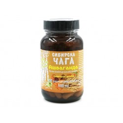 Siberian chaga and Ashwagandha, 90 capsules