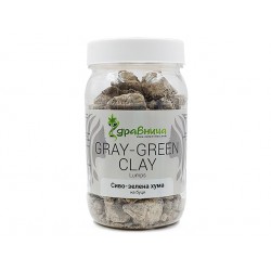 Натулна сиво-зелена хума, на буци, Здравница, 350 гр.