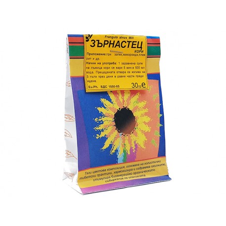 Зърнастец, изсушени кори, Билкария, 30 гр.