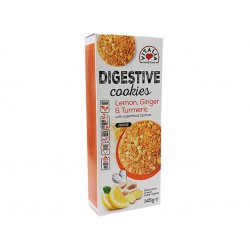 Digestive Cookies with Lemon, Ginger and Turmeric, Vitalia, 145 g