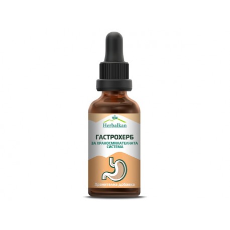 Gastroherb, herbal tincture, Herbalkan, 50 ml