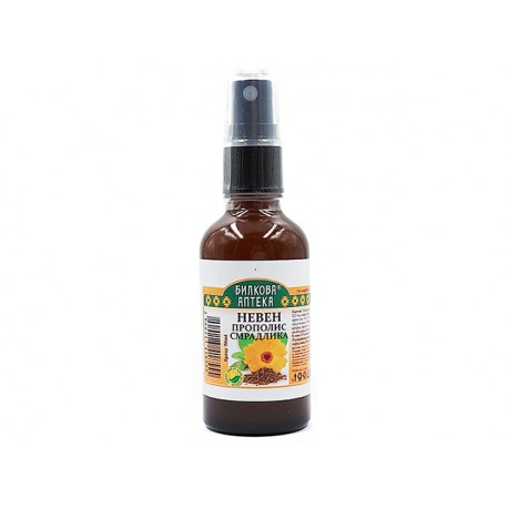 Calendula, propolis and sumac, throat spray, Bioherba, 50 ml