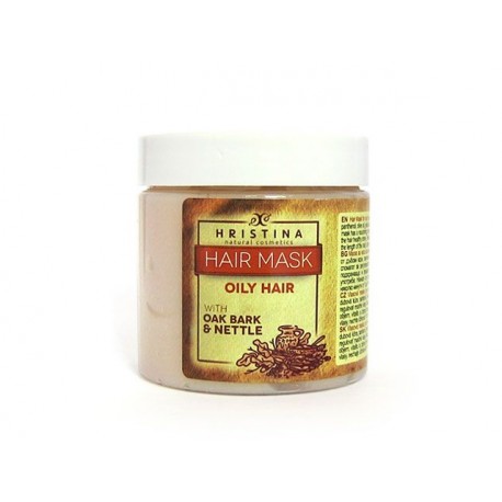 Mask for oily hair with Oak bark, Hristina, 200 ml
