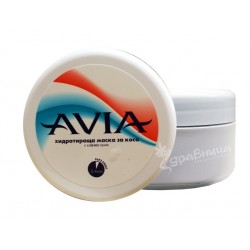 Hydrating hair mask with brown clay, Avia, 250 ml