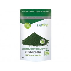 Organic Chlorella powder, Biotona, 200 g