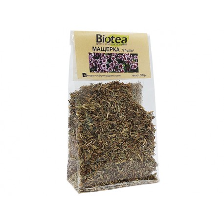 Thyme, dried cut stalk, Biotea, 30 g