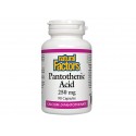 Pantothenic acid (vitamin B5), Natural Factors, 90 capsules