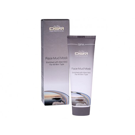 Face Mud Mask, enriched with Alo Vera, DSM, 150 ml