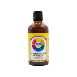Tibetan drops of life with Propolis, herbal tincture, Bioherba, 100 ml