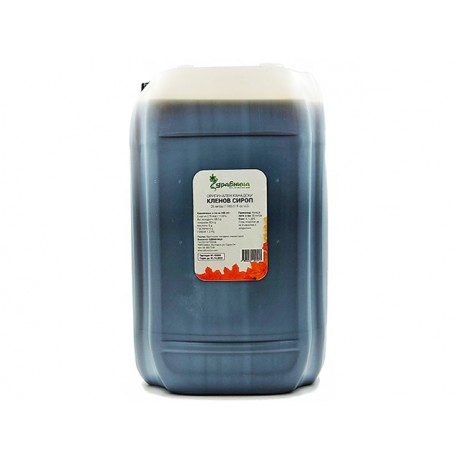Original Canadian Maple Syrup, Zdravnitza, 25 liters