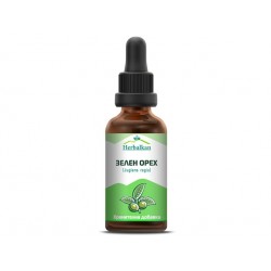 Green walnut, herbal tincture, against parasites, Herbalkan, 50 ml