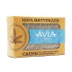 Natural soap with gray-green clay and hemp oil, Avia, 100 g